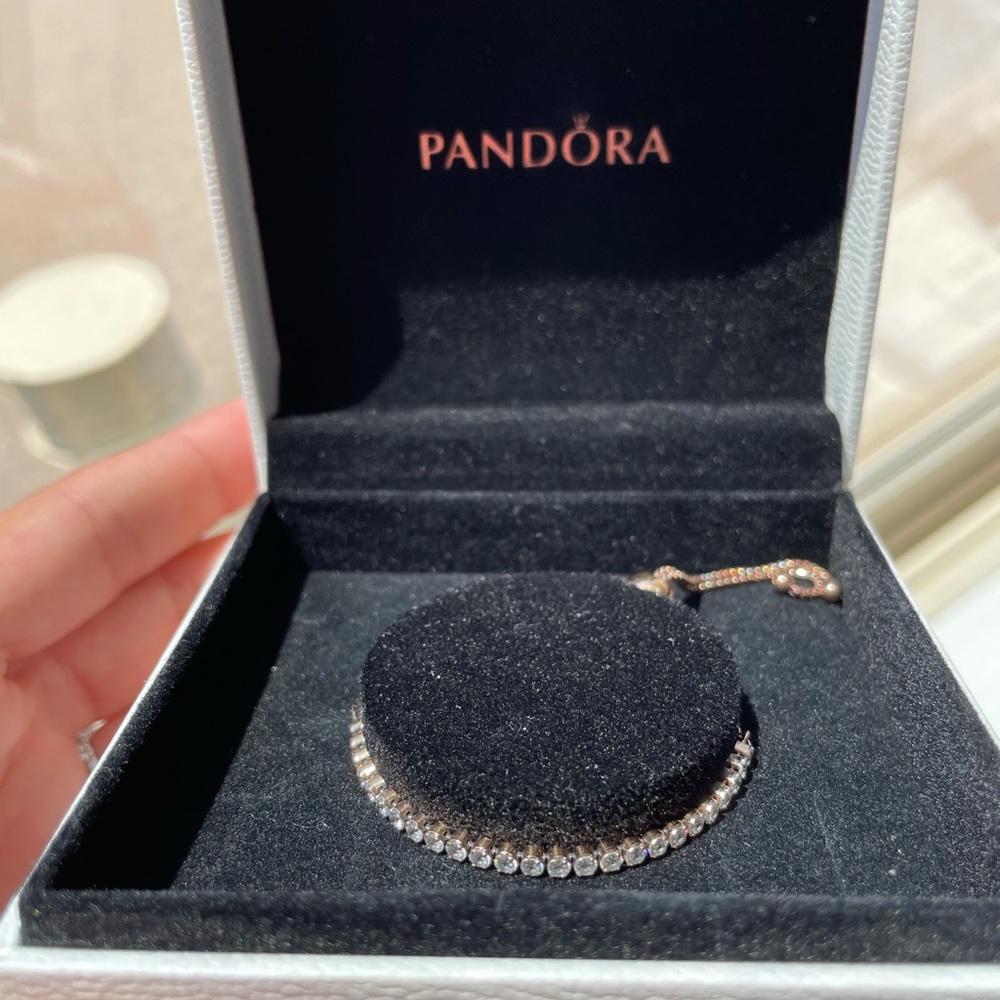 Pandora Rose Sparkling Strand Bracelet